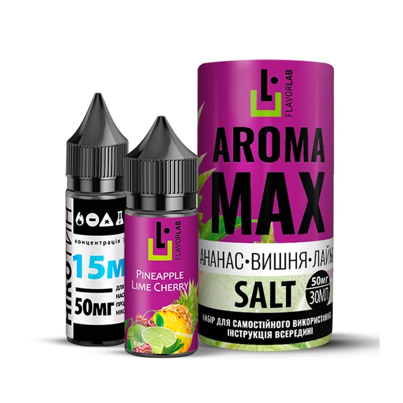 Набор Flavorlab Aroma MAX Ананас Вишня Лайм, 30 мл - 1