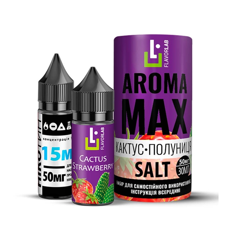 Набор Flavorlab Aroma MAX Кактус Клубника, 30 мл - 1