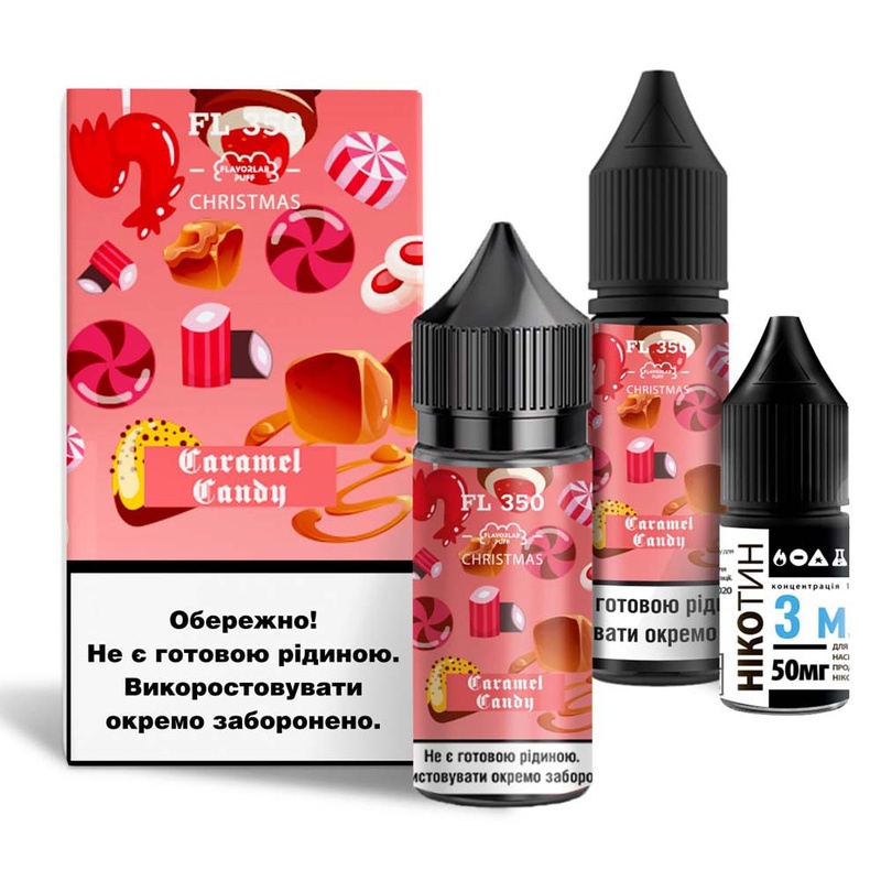 Набор Flavorlab FL350 Christmas Caramel candy, 30 мл