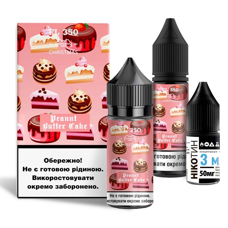 Набір Flavorlab FL350 Christmas Peanut Butter Cake, 30 мл