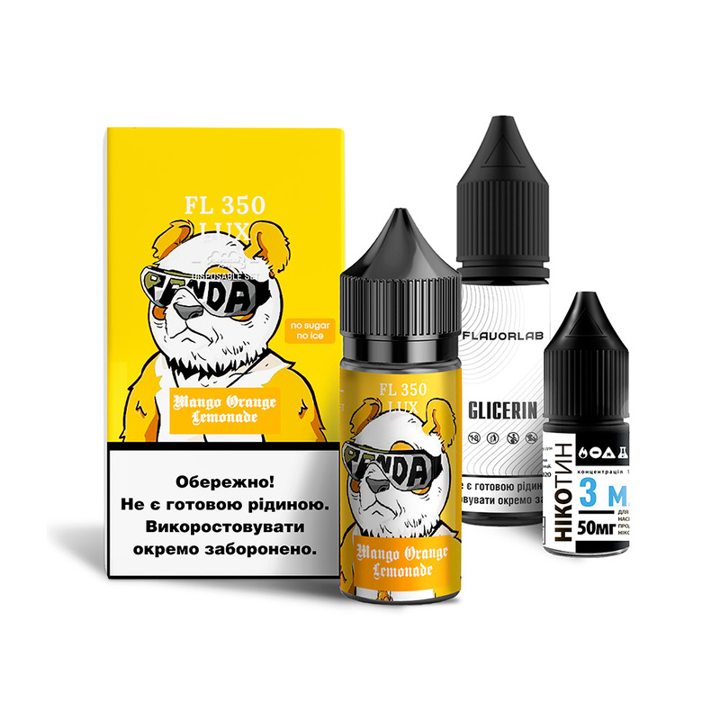 Набор Flavorlab FL350 LUX Mango Orange Lemonade, 30 мл
