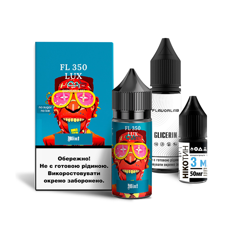 Набор Flavorlab FL350 LUX Mint, 30 мл