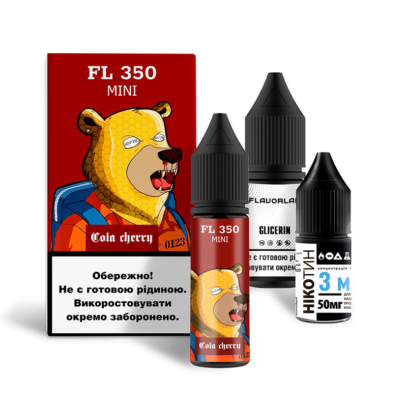 Набір Flavorlab FL350 mini Cola Cherry, 15 мл