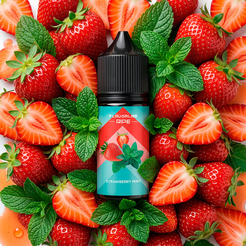 Набор Flavorlab Ripe Strawberry Mint, 30 мл