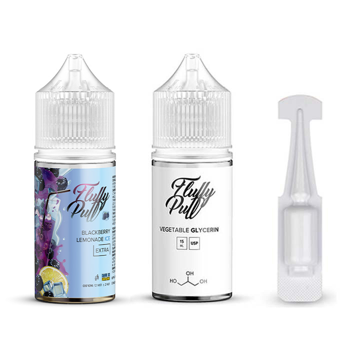 Набор Fluffy Puff Blackberry lemonade Ice, 30 мл