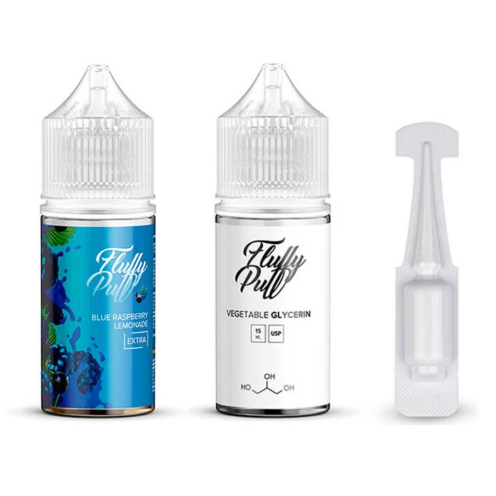 Набір Fluffy Puff Blue Raspberry Lemonade, 30 мл
