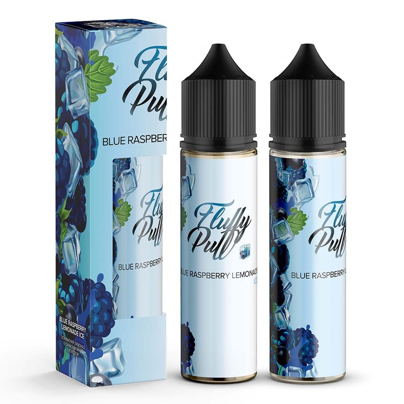 Набір Fluffy Puff Blue Raspberry Lemonade Ice, 60 мл