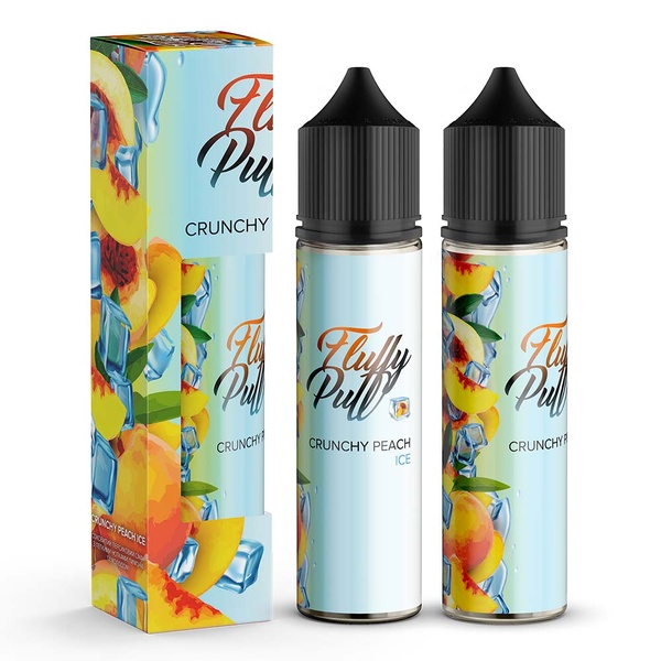 Набор Fluffy Puff Crunchy Peach Ice, 60 мл