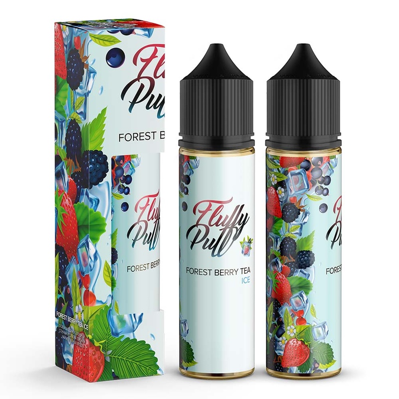 Набор Fluffy Puff Forest Berry Tea Ice, 60 мл