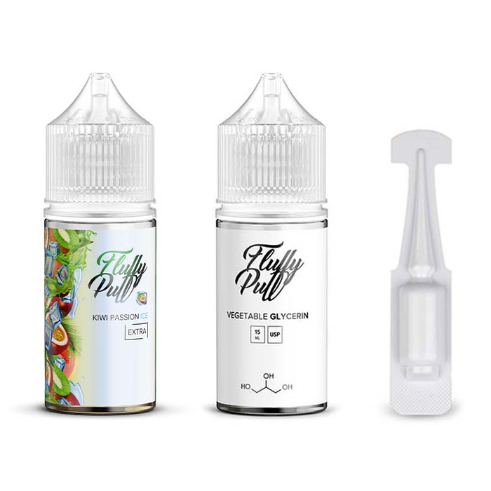 Набор Fluffy Puff Kiwi Passion Ice, 30 мл