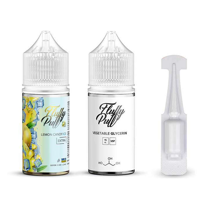 Набір Fluffy Puff Lemon Candy Ice, 30 мл
