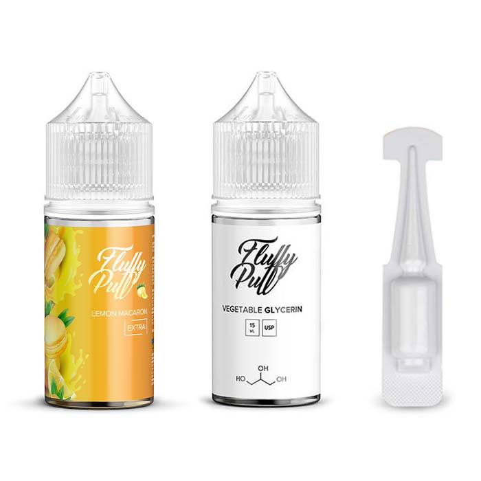 Набір Fluffy Puff Lemon Macaron, 30 мл