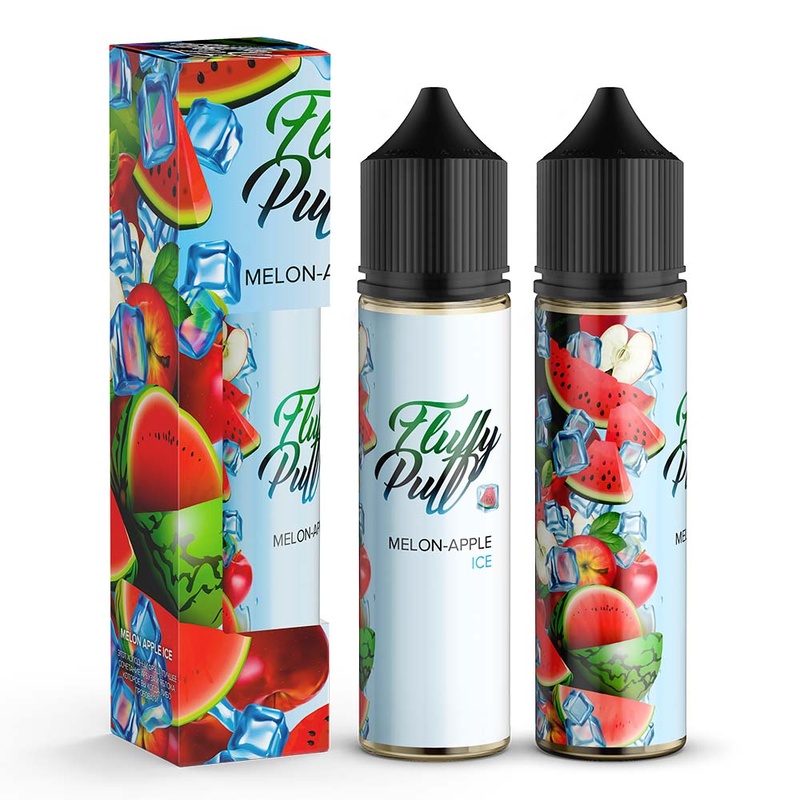 Набор Fluffy Puff Melon Apple Ice, 60 мл