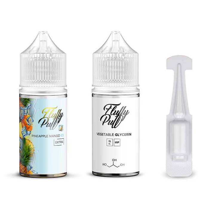 Набор Fluffy Puff Pineapple Mango Ice, 30 мл