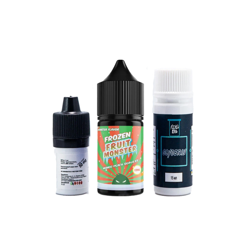 Набір Frozen fruit  Monster Mango Peach Guava ICE, 30 мл