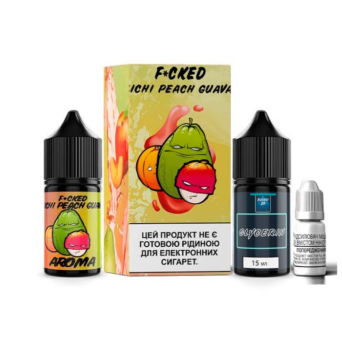 Набір Fucked Lichi Peach Guava, 30 мл