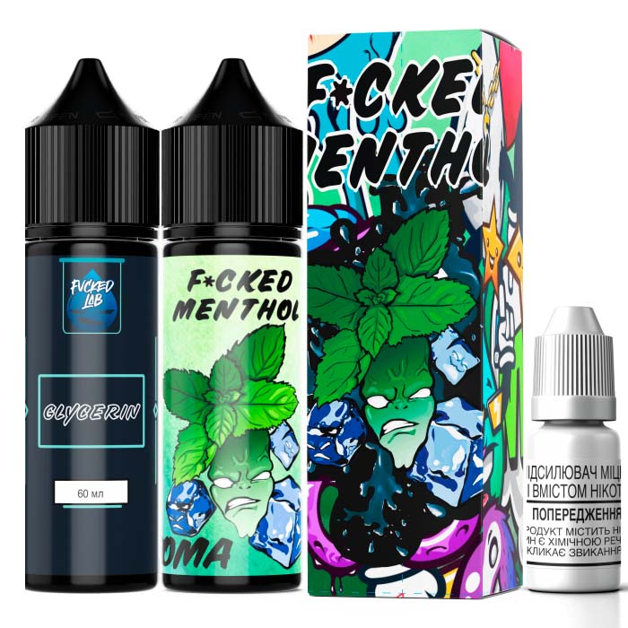 Набор Fucked Menthol, 60 мл