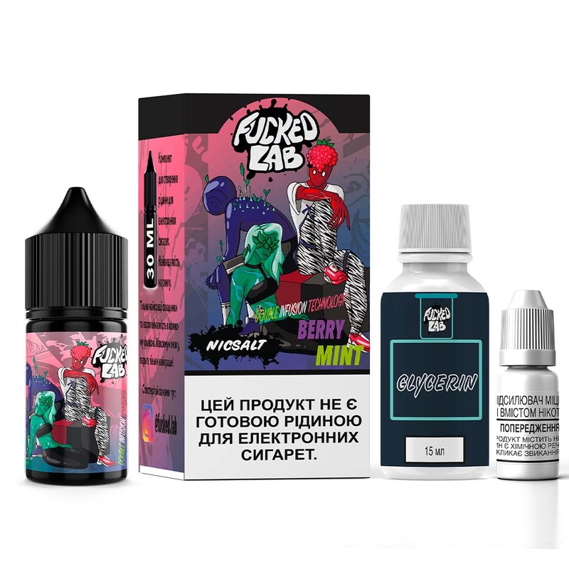 Набор Fucked Platinum Berry Mint, 30 мл