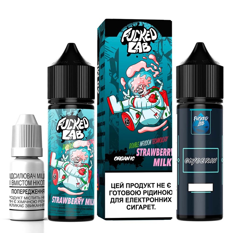 Набір Fucked Platinum Strawberry Milk, 60 мл