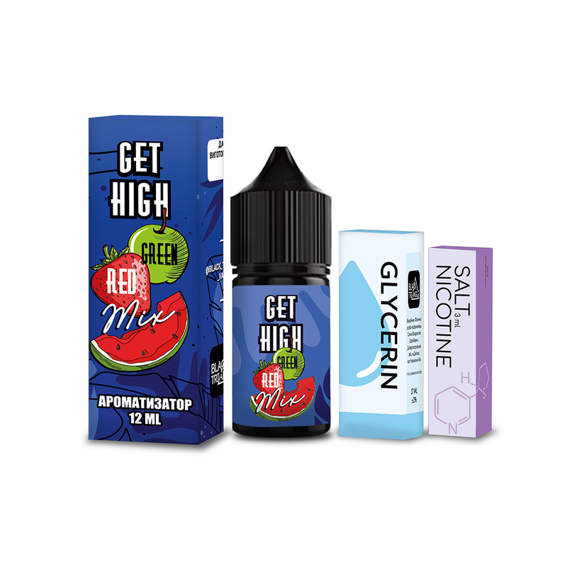 Набор Get High Green Red Mix, 30 мл