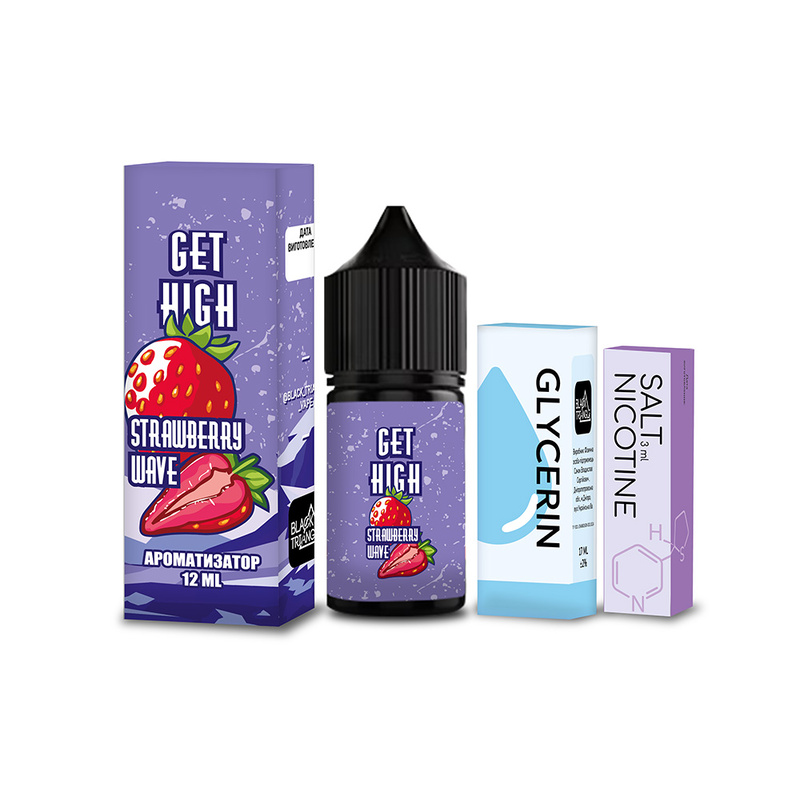 Набір Get High Strawberry Wave, 30 мл