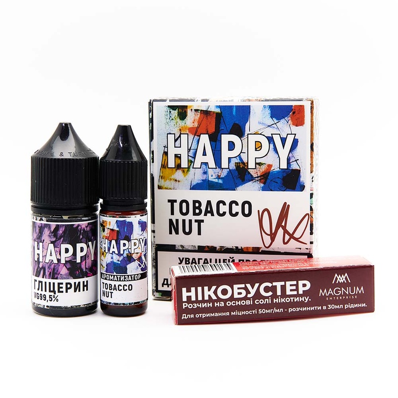 Набор Happy Tobacco Nut, 30 мл
