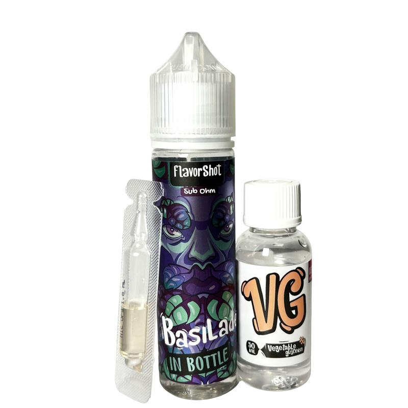 Набор In Bottle FlavorShot Basilade, 60 мл