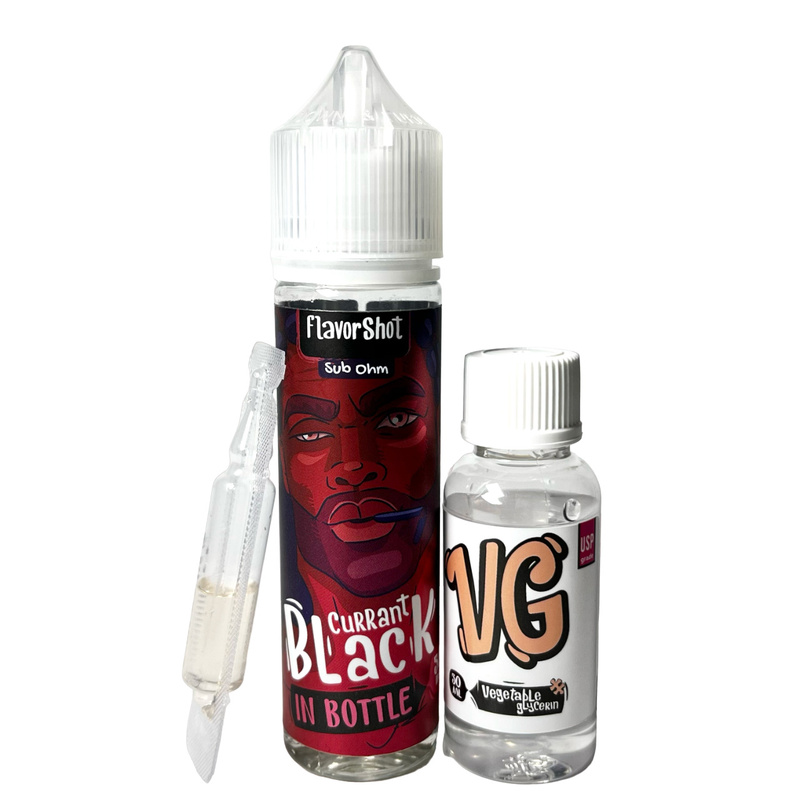 Набор In Bottle FlavorShot Black Currant, 60 мл