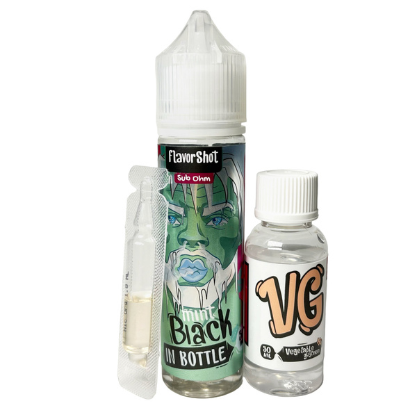 Набор In Bottle FlavorShot Black Mint, 60 мл