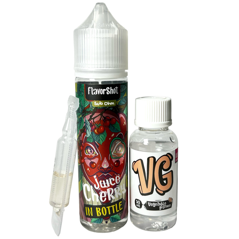 Набор In Bottle FlavorShot Cherry Juice, 60 мл