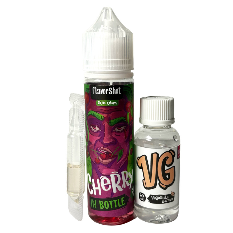 Набор In Bottle FlavorShot Cherry, 60 мл