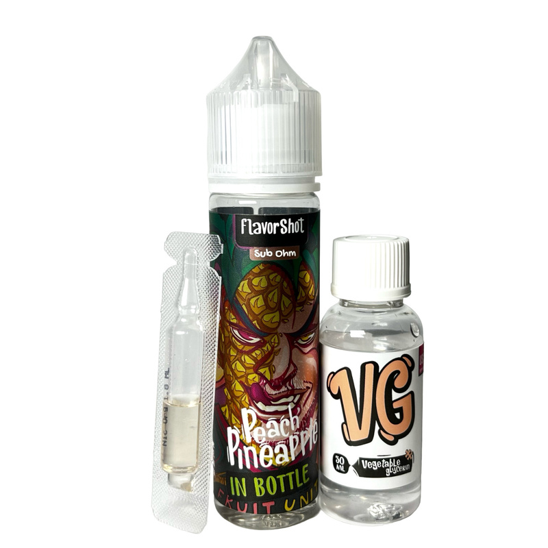 Набор In Bottle FlavorShot Pineapple Peach, 60 мл