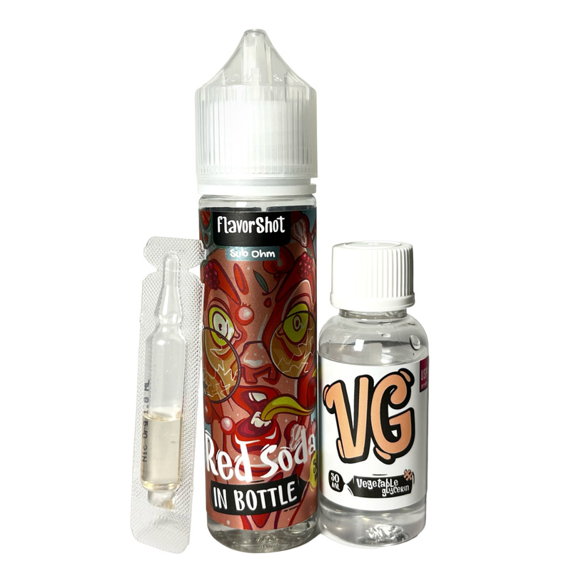 Набор In Bottle FlavorShot Red Soda, 60 мл