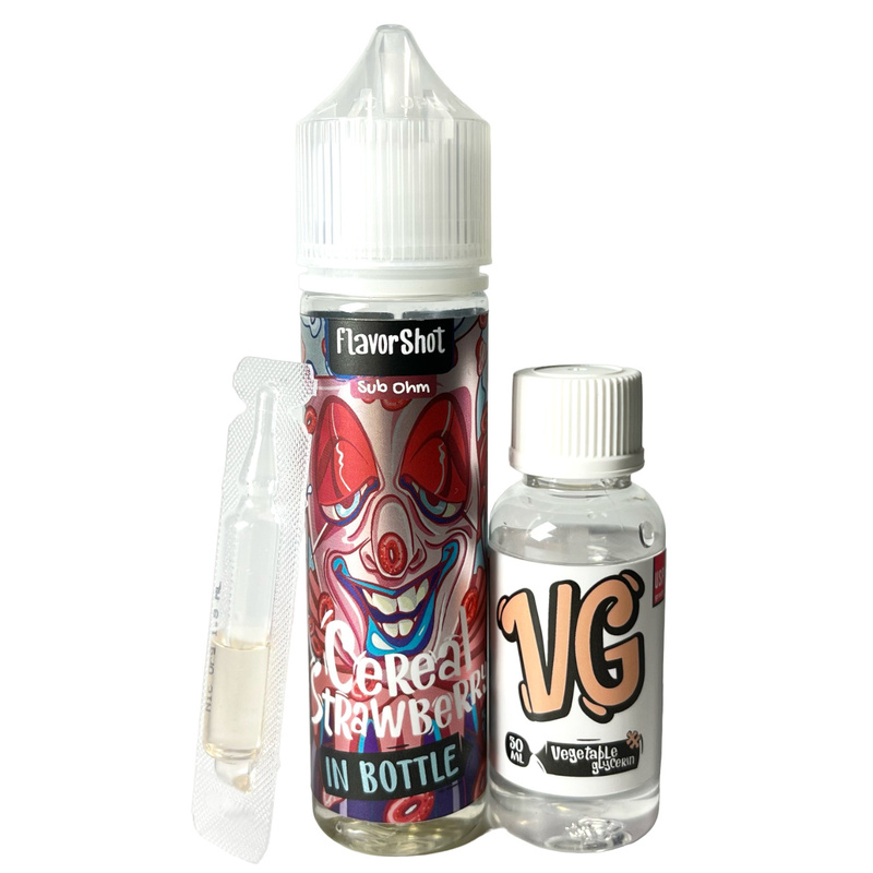 Набір In Bottle FlavorShot Strawberry Cereal, 60 мл