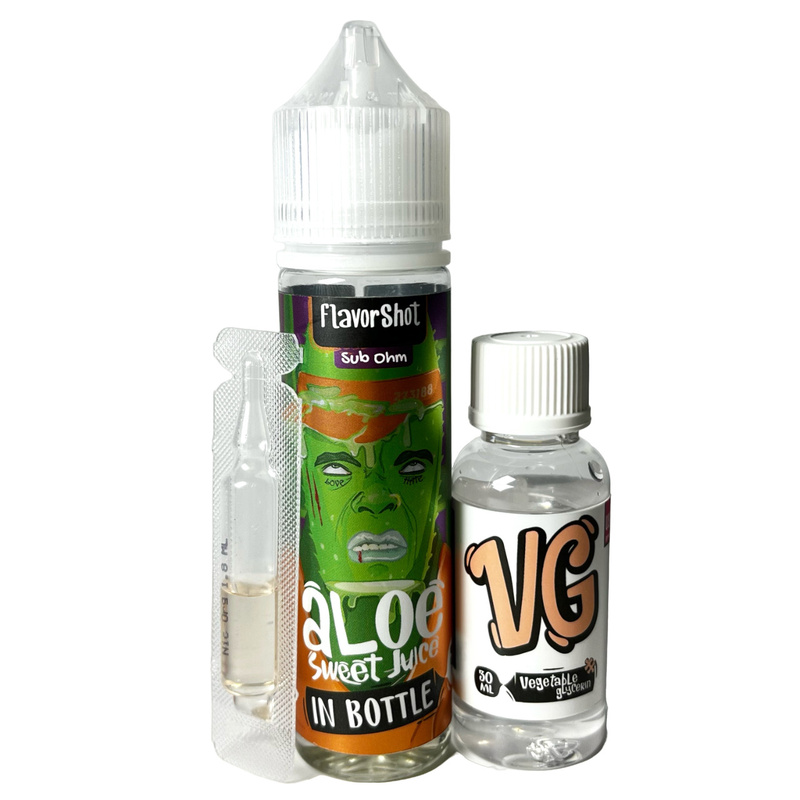 Набор In Bottle FlavorShot Sweet Aloe Juice, 60 мл