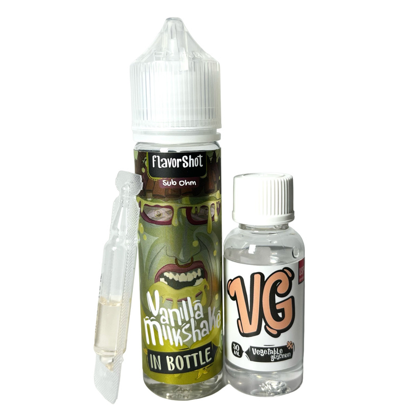 Набор In Bottle FlavorShot Vanilla Milkshake, 60 мл