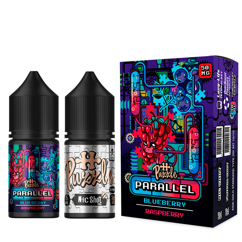 Набор In Bottle Parallel Blueberry Raspberry, 30 мл - 1