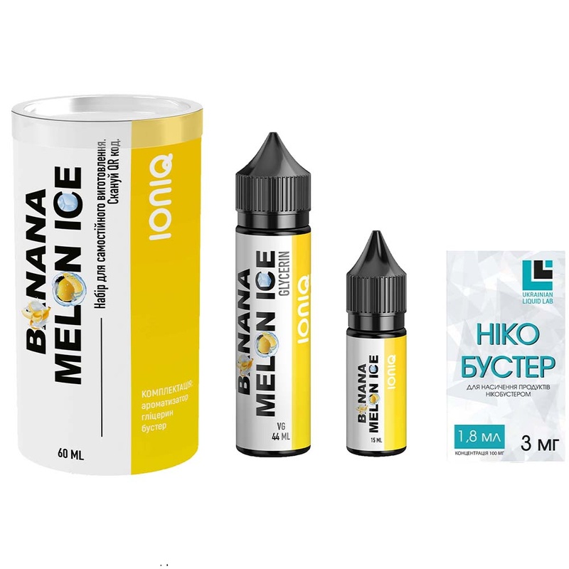 Набір IONIQ Banana Melon Ice, 60 мл
