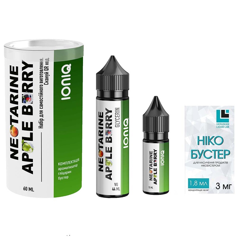Набор IONIQ Nectarine Apple Berry, 60 мл