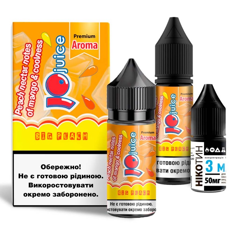 Набор JoJuice Premium Big peach, 30 мл