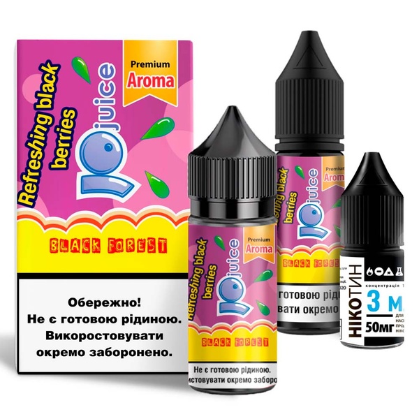Набор JoJuice Premium Black forest, 30 мл