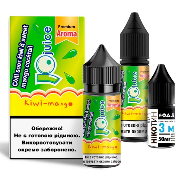 Набор JoJuice Premium Kiwi mango, 30 мл