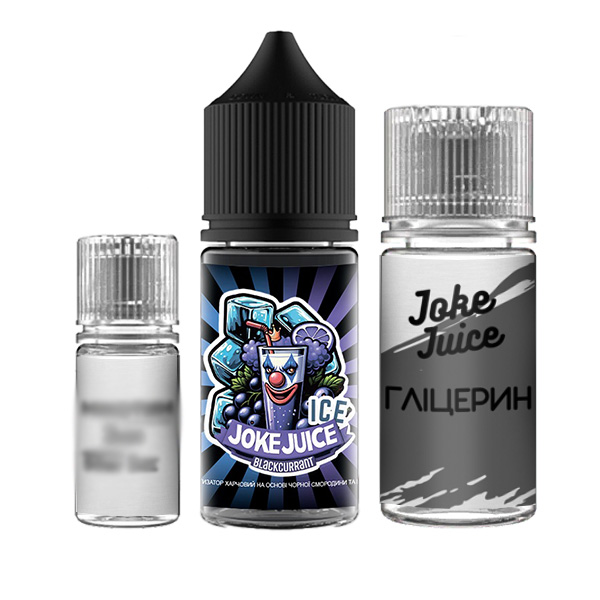 Набір Joke Juice Blackcurrant Ice, 30 мл
