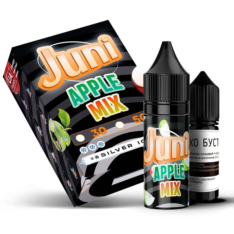 Набір Juni Apple Mix, 15 мл