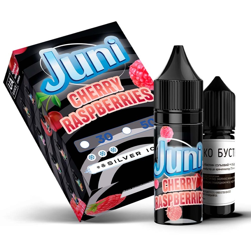 Набор Juni Cherry Raspberry, 15 мл