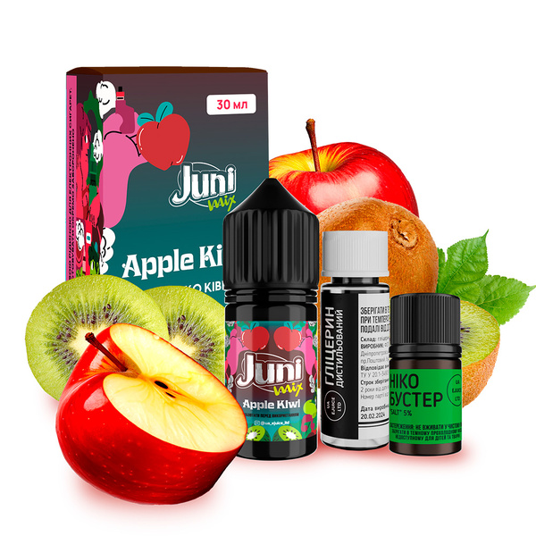 Набор Juni Mix Apple Kiwi, 30 мл