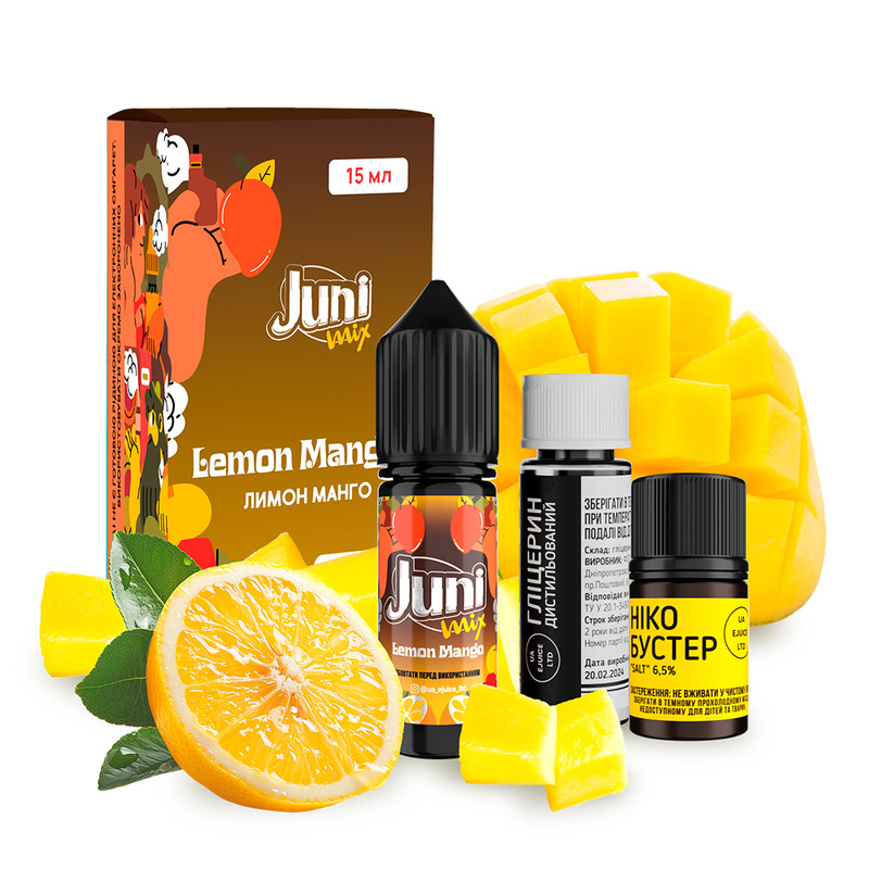 Набір Juni Mix Lemon Mango, 15 мл