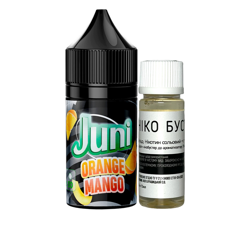 Набор Juni Silver Ice Orange Mango, 30 мл