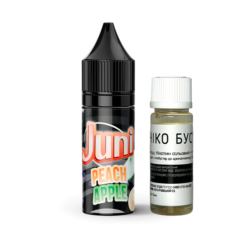 Набор Juni Silver Ice Peach Apple, 15 мл