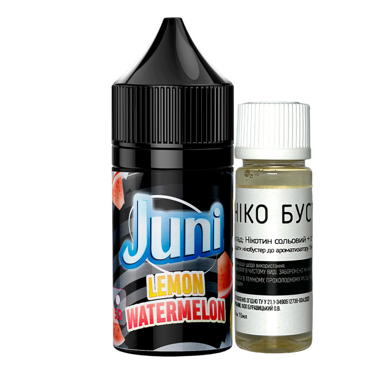Набор Juni Silver Ice Watermelon Lemon, 30 мл
